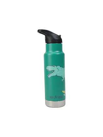 KLEAN KANTEEN | Trinkflasche Edelstahl Kid Classic 355ml Flip Sport Cap Isoliert | 